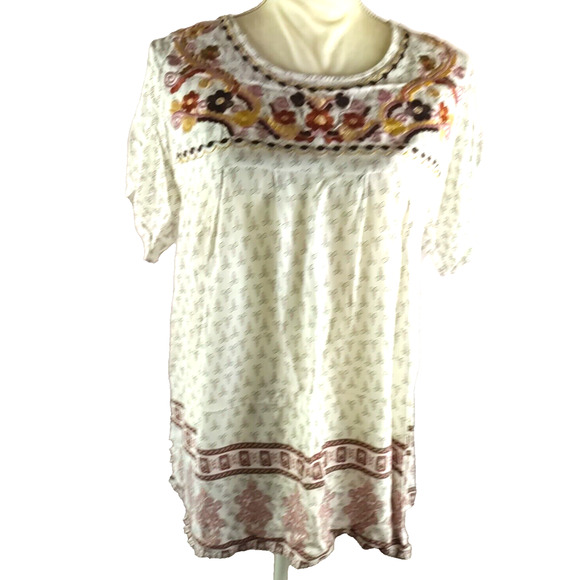 Davi & Dani High-Low Chest Pocket Button Up Shirt